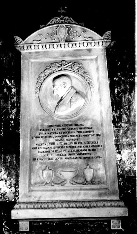 monumento funebre - ambito romano (sec. XIX)